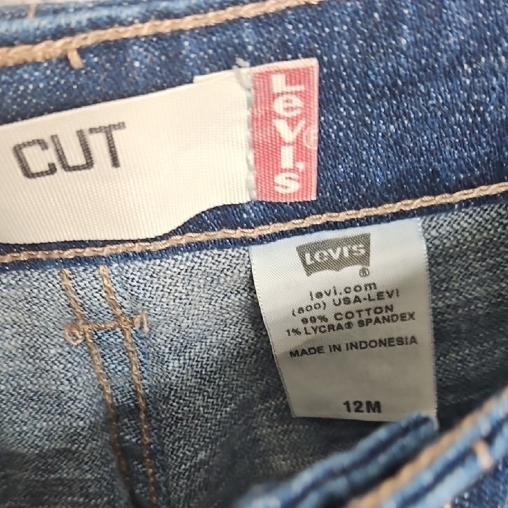 Levi's 525 Women's Dark Wash Bootcut Jeans Size 12M EUC - Picture 5 of 7